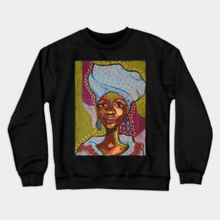 South African Woman Crewneck Sweatshirt